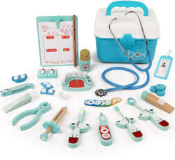 Leziter KidKraft - Fa Fogorvosi Szett - 38 db Kiegészítővel - Kék (BTE-26-kek)