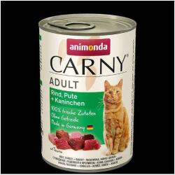 Animonda Carny Felnőtt Macska Konzerv - Marha, Pulyka, Nyúl - 400g (600-83725)