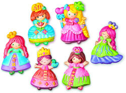 4M Csillogó Hercegnő Gipszkiöntő Készlet - Hűtőmágnesek (05048)