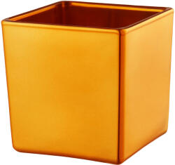 Ambition Gold Deco szögletes gyertyatartó 8 cm (5904134517173)