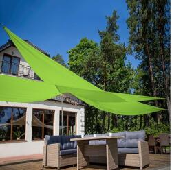  Napvitorla - Háromszög - 3, 6x3, 6x3, 6m - Lime Zöld (5904134473752)