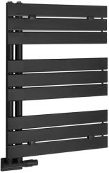 SAPHO Sapho AQUALINE MYTHOS 500x830 mm fürdőszobai radiátor, matt fekete LLM508B (LLM508B)