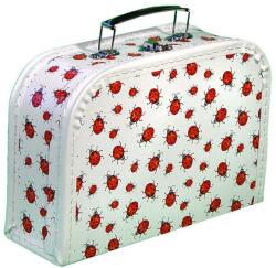  Katicás Kislány Bőrönd - Játéktároló - 25x17x9 cm (21262)