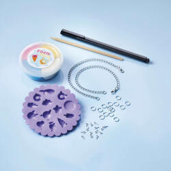 Totum - Vidám Karkötőkészítő - Gyurma Szett - 14 Medál (03319)