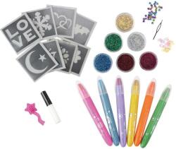  Hajkréta és csillámtetoválás készlet (43594)