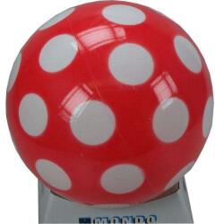  Pöttyös Piros Labda - Játéklabda - 18 cm (19167)