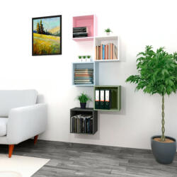 Leziter Boxie Nyitott Fali Szekrény - 40x40x37 cm, Pink (LBX404037NYPI)