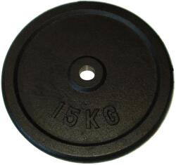  15 kg Öntöttvas Súlyzótárcsa - 25 mm