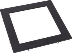 Avide Alu panelkeret 12W beépíthető ALU panelhez négyzetes fekete