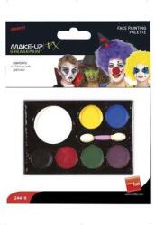  Arcfesték, szivaccsal, 7 különböző szín (TJCPF03)