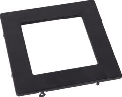 Avide alu panelkeret 6W beépíthető ALU panelhez négyzetes fekete