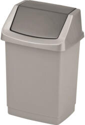 Keter Click-it 15L Ezüst Billenőfedeles Szemetes (3253921722347)