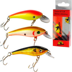Frenetic Wobbler Archer Arany/Fekete 6cm 3, 3g