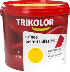 Trikolor beltéri falfesték sárga, 5l