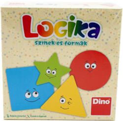  Logika (Színek és formák) társasjáték - pepita
