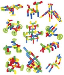  Funny Blocks Műanyag Építőkocka - 60 db (80756)