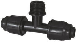 Irritec LPE T-idom 20mm x 1/2" x 20mm KM kúpos IT - Külső menetes