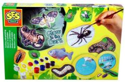  Gipszkiönto készlet - foszforeszkáló rovarok - SES (25118)