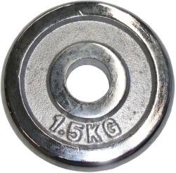  Univerzális Krómozott Súlyzótárcsa - 1, 5 kg - 25 mm