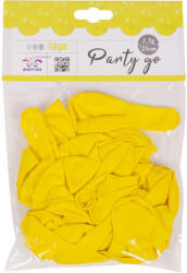 Party Go Sárga Lufi - 50 db - 25 cm (05476)