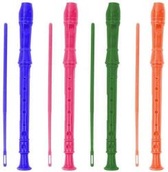 Műanyag szoprán furulya többféle (29348)