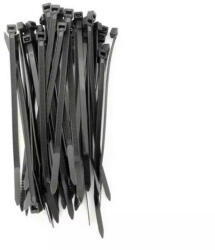  fekete Gyorskötöző Árnyékoló hálóhoz UV álló 14 cm 50 db