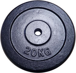  20 kg Öntöttvas Súlyzótárcsa - 30 mm