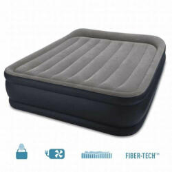 Intex Deluxe Raised Felfújható Vendégágy - 152x203x42cm, Beépített Pumpával