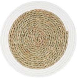 Ambition Boho Natural asztali alátét 35 cm fehér (5904134804709)