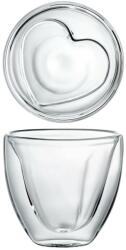 Ambition Mia Szív alakú Termopohár - 2 db, 250 ml (96870)
