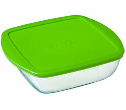 Pyrex Cook & Store Üvegtál Műanyag Fedővel - 20x17 cm, 1 liter (5904134521880)