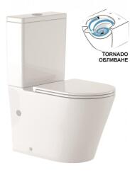Inter Ceramic Моноблок ICC 6335P TORNADO, седалка и капак, порцелан, бял, 83.5x63x37см (6335P WHITE)