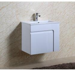 Inter Ceramic Конзолен PVC шкаф ICP 6055W, Inter Ceramic, с умивалник, 60x40x55см (6055W)