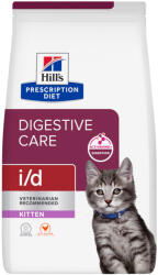 Hill's Prescription Diet 3kg Hill's Prescription Diet i/d Digestive Care Kitten csirke száraz macskatáp