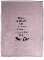  TIAKI TIAKI "Home" macskatakaró, szürkésbarna (taupe) 75x100cm