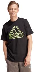 Adidas férfi póló, 33559863, pamut, L, fekete (3355986-L)