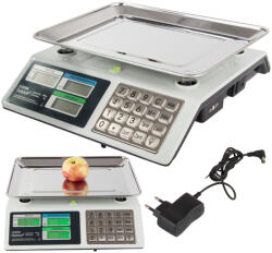  Elektromos Kereskedelmi Mérleg - 40kg/5g