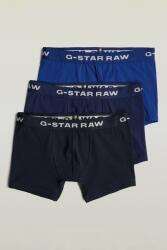 G-STAR G-STAR, Logós derekú organikuspamut boxer szett - 3 db, Sötétkék, Királykék, Tengerészkék, 2XL (D23773-D516-G162-XXL)