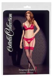 Cottelli Collection Fekete/piros harisnya 3