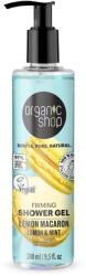 Organic Shop tusfürdő, Lemon Macaron feszesítő, citrom és menta, 280ml (BOS-03938E)
