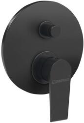 SAPHO - KAI falba süllyesztett zuhanycsaptelep, matt fekete KA42/15 (SH0538)