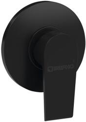 SAPHO - KAI falba süllyeszthető zuhanycsaptelep, matt fekete KA41/15 (SH0746)