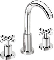 SAPHO - 3-lyukú mosdócsaptelep AXIA 23, 8 cm, fényes króm 502/S (SH0632)