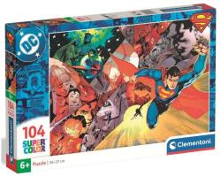 Clementoni 25074 - Superman - 104 db-os puzzle (25074)