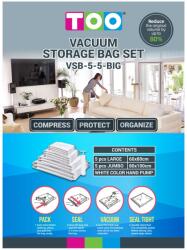 TOO VSB-5-5-BIG vákuum tárolózsák szett (VSB-5-5-BIG) - emag