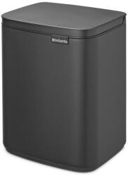 Brabantia Hulladékgyűjtő Brabantia Bo Small 1008868, 7l, Sima és csendes nyitás, Sötétszürke (1008868)
