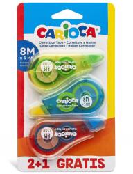 CARIOCA Carioca: Rolleres hibajavító szett 2+1db ajándék 8mx5mm (42089C)