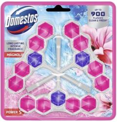 Unilever WC-frissítő, Domestos Unilever Power 5, 3 x 50 g, magnólia, sokszínű (161227)