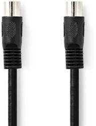 Nedis CAGL20000BK10 audio kábel 1 M DIN (5-pin) Fekete (CAGL20000BK10)