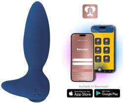 Adrien Lastic Little Rocket 2.0 - okos prosztata vibrátor (kék) (APP-os) - ovszer-vasarlas